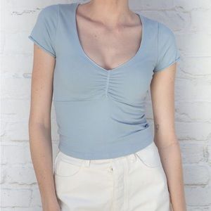 brandy melville blue gina top